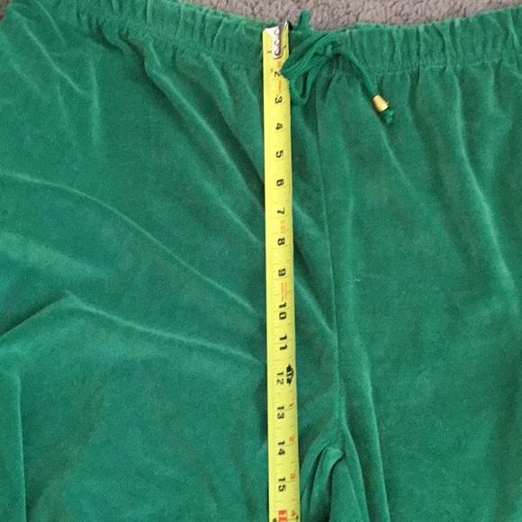NWOT 2 Piece Set Glitter-scope Green & Gold Metallic Long Sleeve Jogger Set - Picture 16 of 16